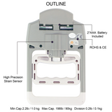 CAMRY Digital Hand Dynamometer - 90 Kg / 200 lbs