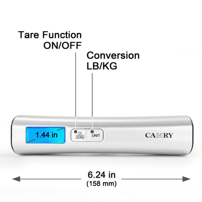 Camry Digital Luggage Scale Backlight 110lbs