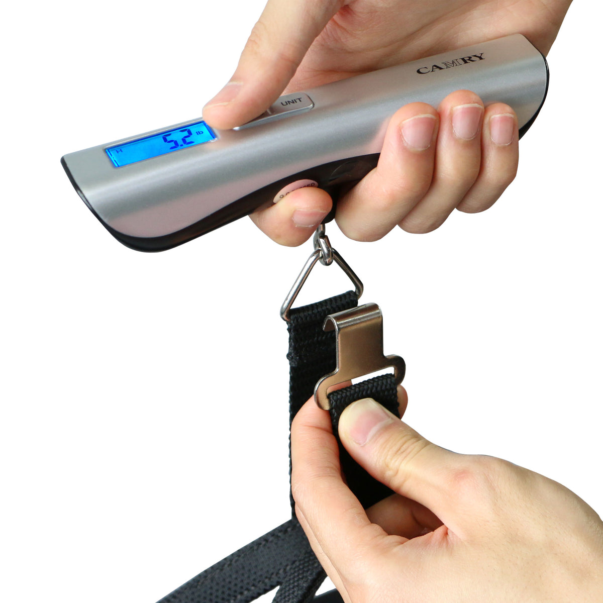 Camry Digital Luggage Scale Backlight 110lbs